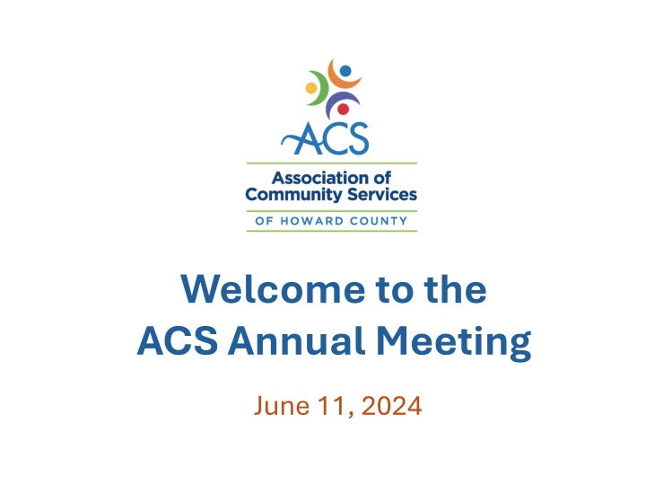 welcome to the acs annual meeting n.w