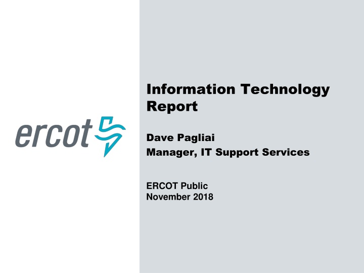 information technology report n.w