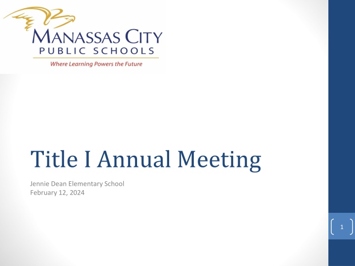 title i annual meeting n.w