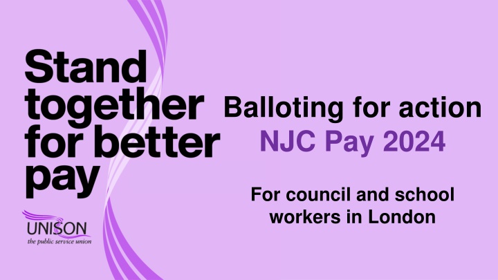balloting for action njc pay 2024 n.w