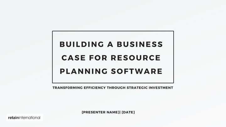 building a business n.w