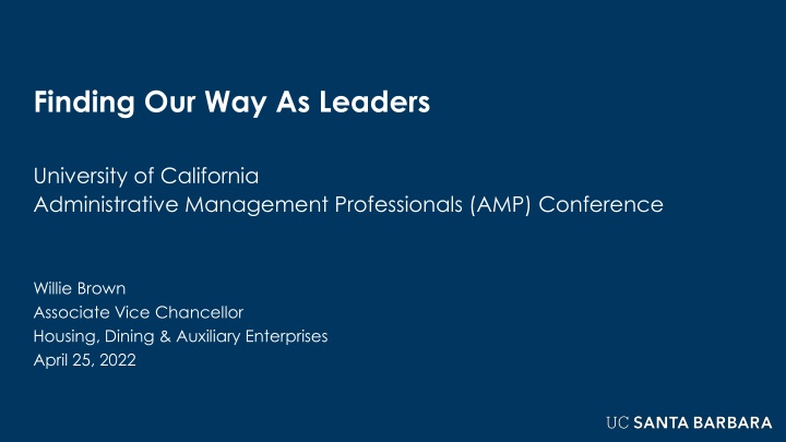 finding our way as leaders n.w