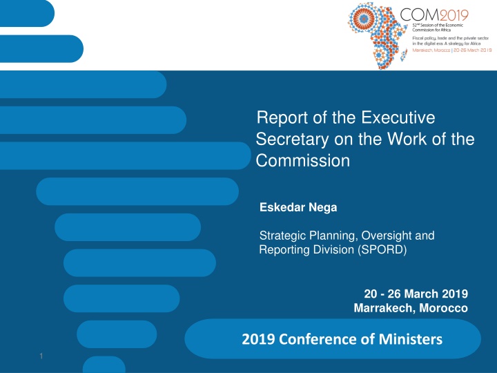 report of the executive secretary on the work n.w