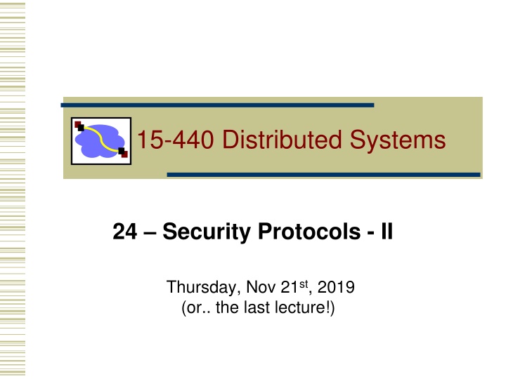 15 440 distributed systems n.w