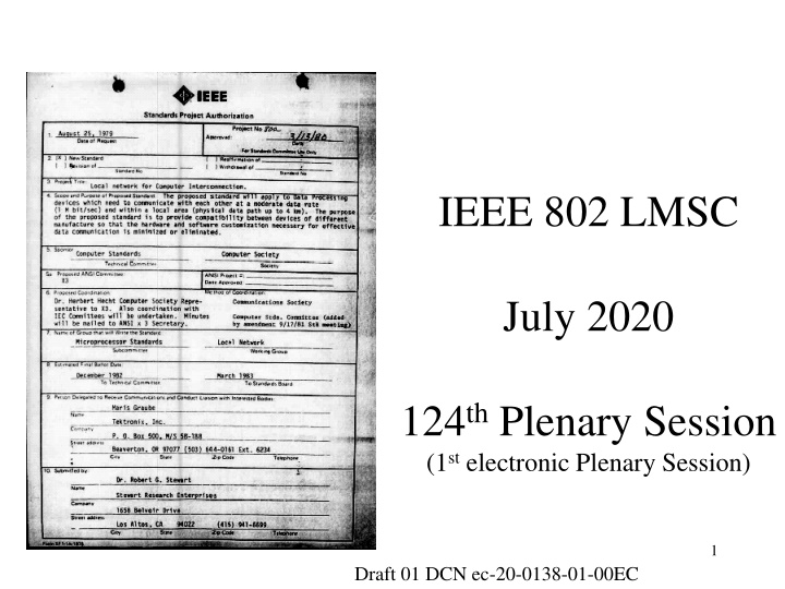 ieee 802 lmsc n.w