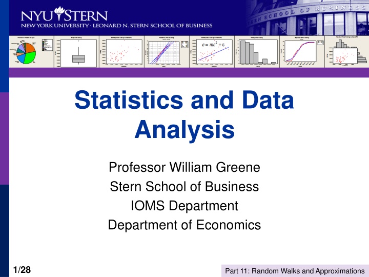 statistics and data analysis n.w