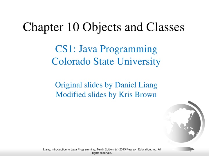 chapter 10 objects and classes n.w