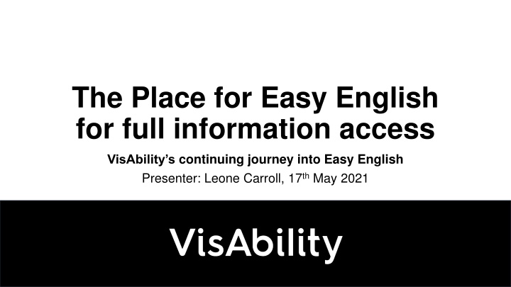 the place for easy english for full information n.w