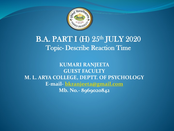 b a part i h 25 b a part i h 25 th th july 2020 n.w