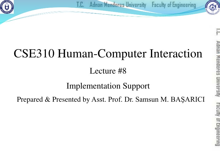 cse310 human computer interaction n.w