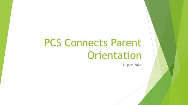 pcs connects parent orientation n.w
