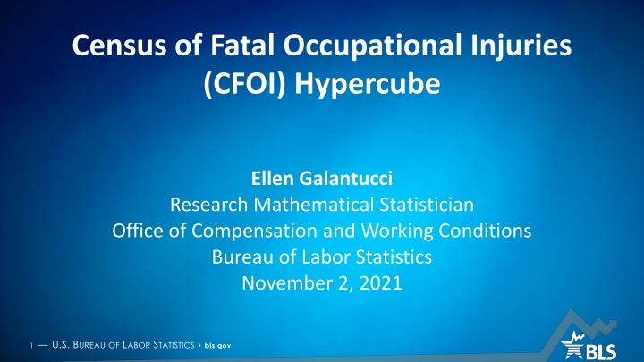 Census of Fatal Occupational Injuries (CFOI)