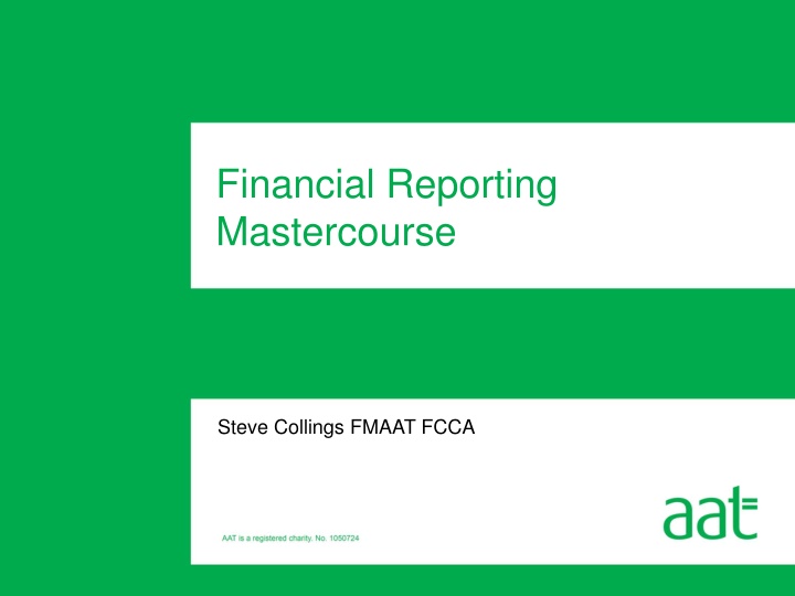financial reporting mastercourse n.w