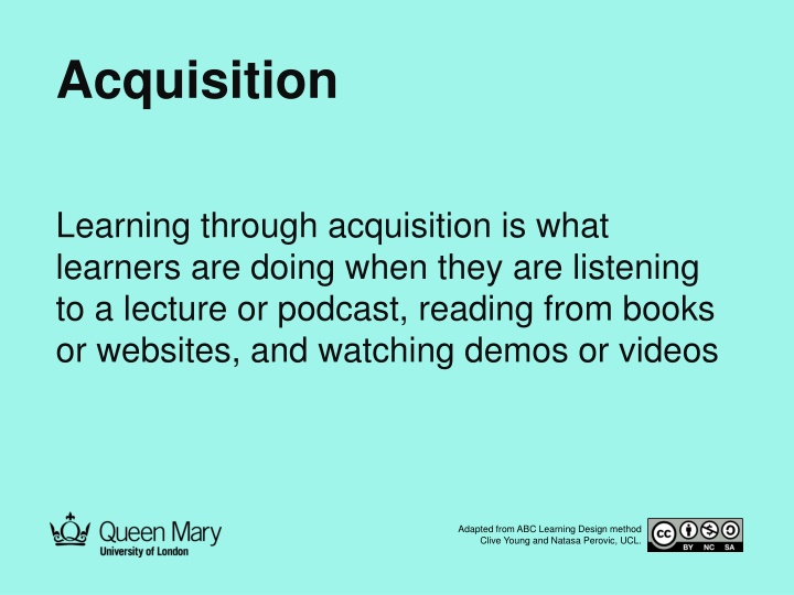 acquisition n.w