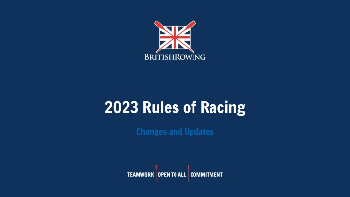 2023 rules of racing n.w