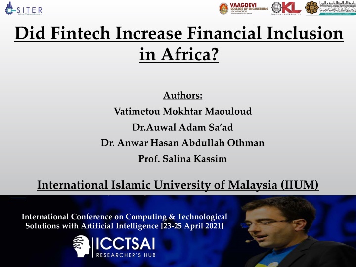 did fintech increase financial inclusion in africa n.w