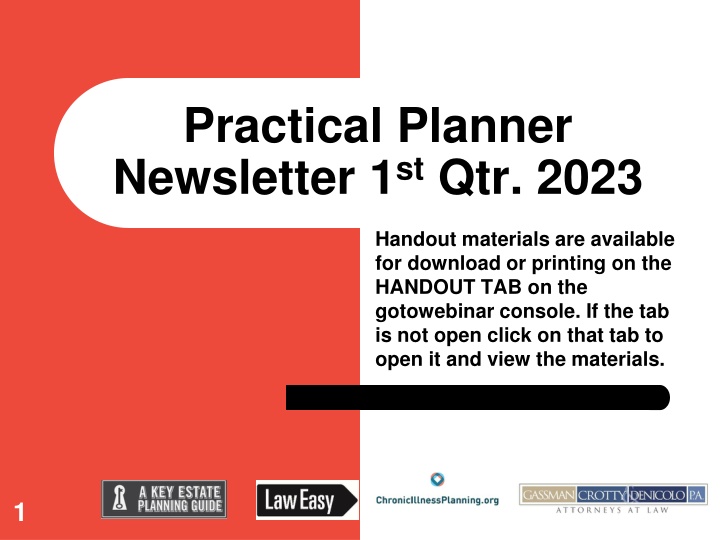 practical planner newsletter 1 st qtr 2023 n.w