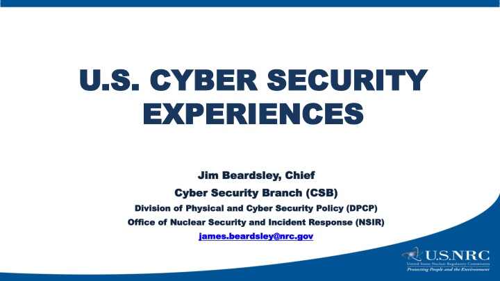u s cyber security u s cyber security experiences n.w