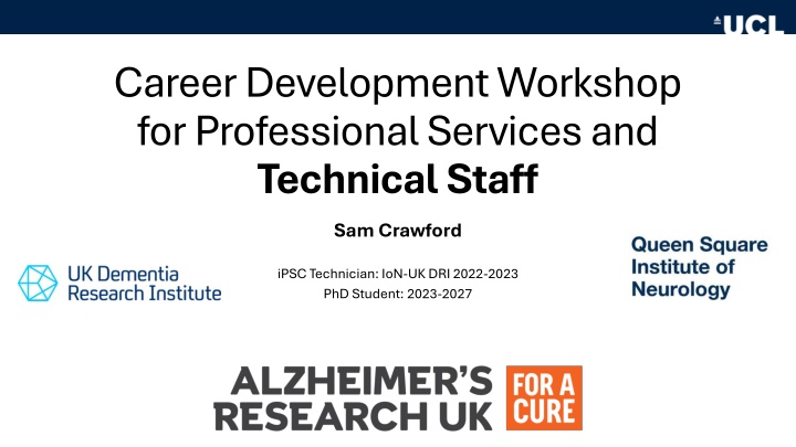 career development workshop for professional n.w