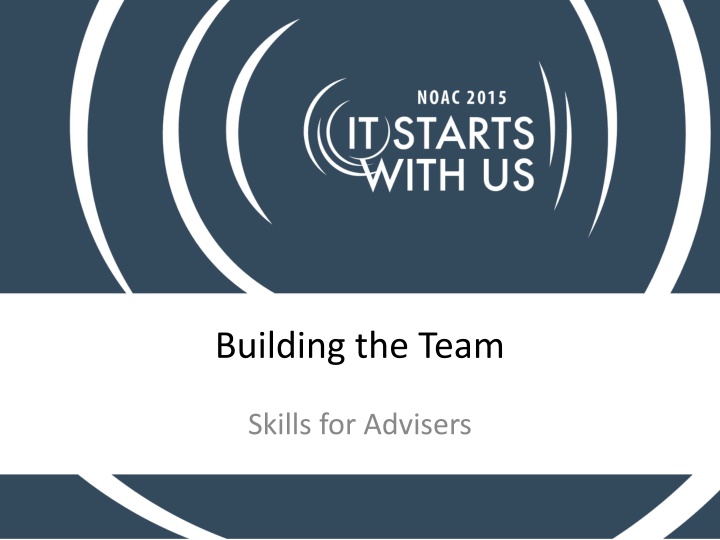 building the team n.w