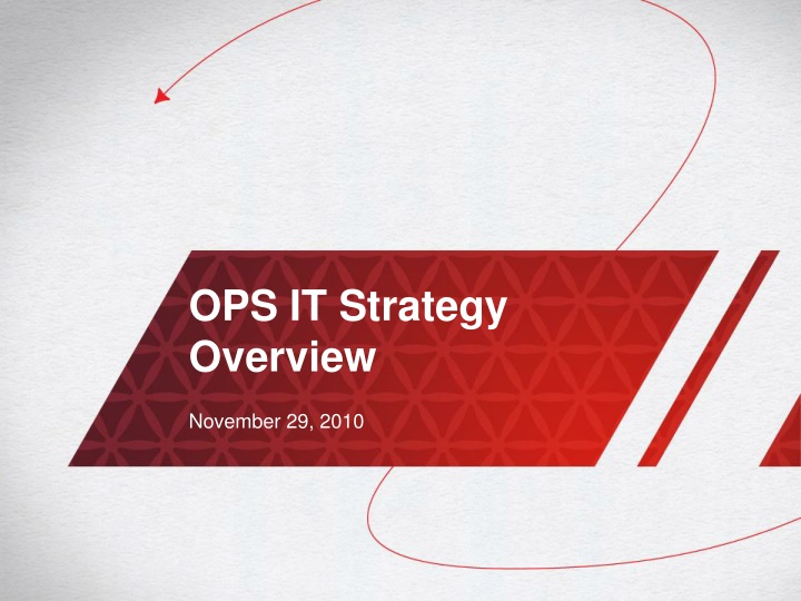 ops it strategy overview n.w