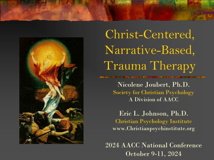 christ centered narrative based trauma therapy n.w