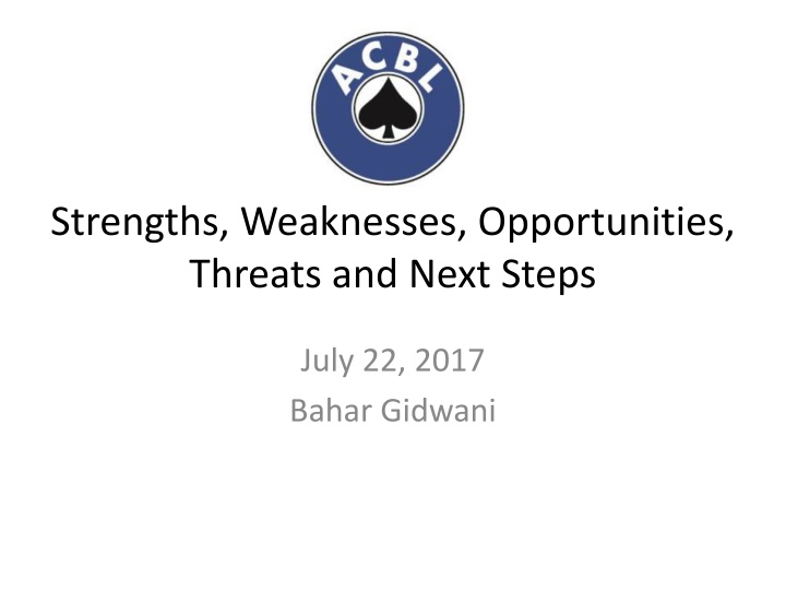 strengths weaknesses opportunities threats n.w