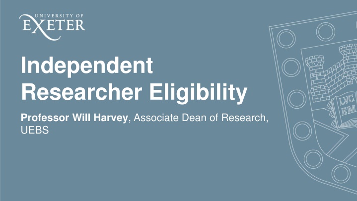 independent researcher eligibility n.w