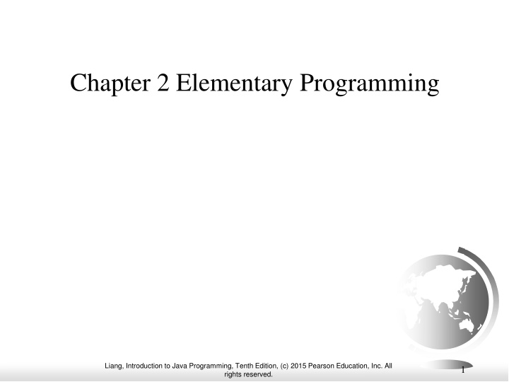 chapter 2 elementary programming n.w