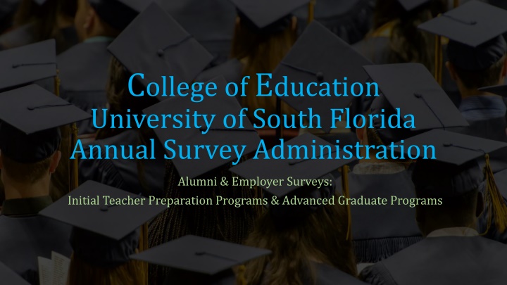 c ollege of e ducation university of south n.w