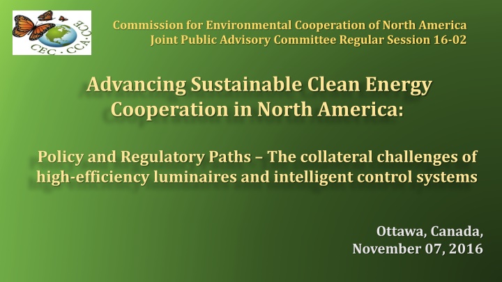 commission for environmental cooperation of north n.w