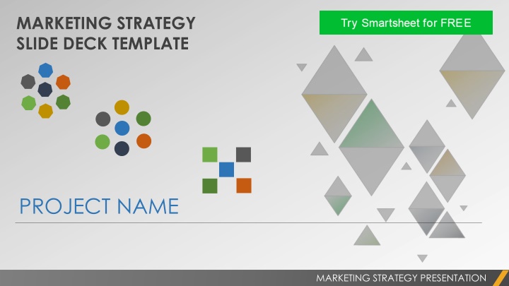 marketing strategy slide deck template n.w