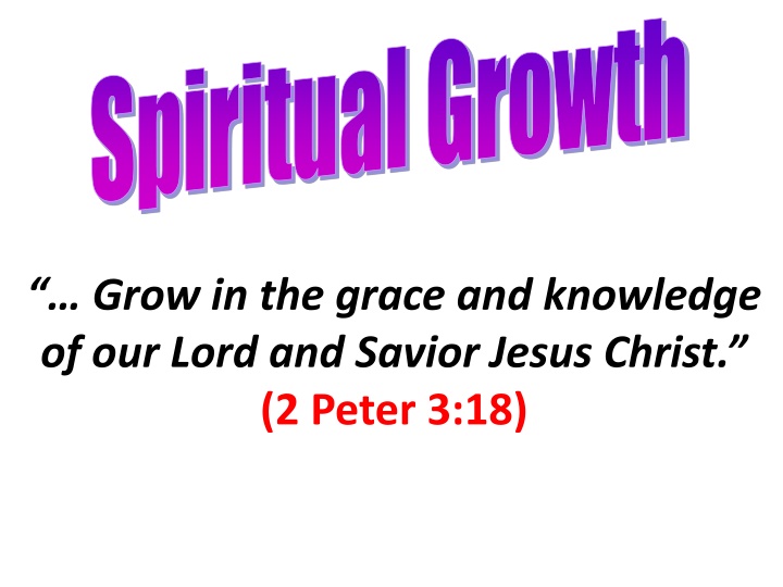 spiritual growth n.w