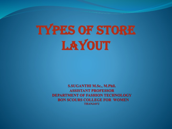 types of store types of store layout layout n.w