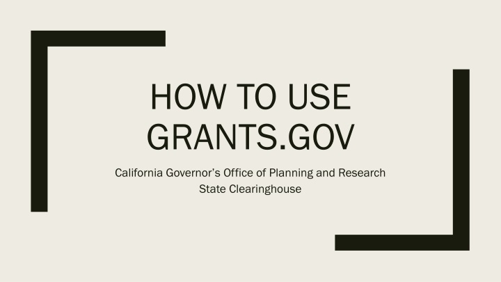 how to use grants gov n.w