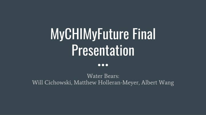 mychimyfuture final presentation n.w