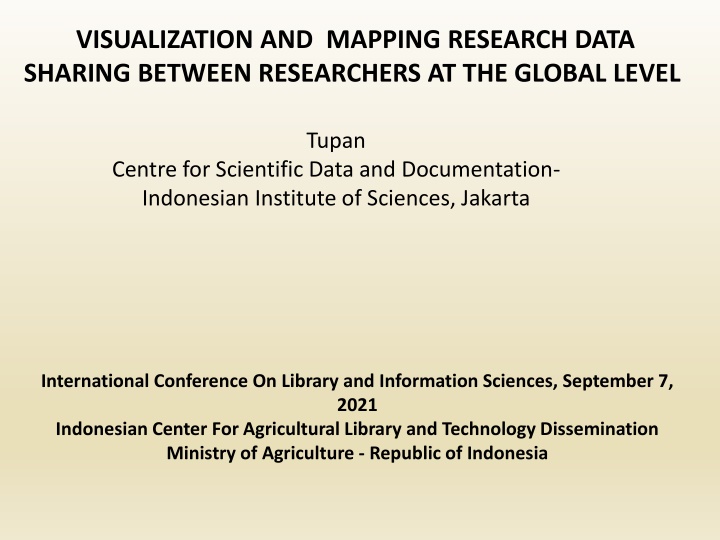 Global Research Data Sharing Trends