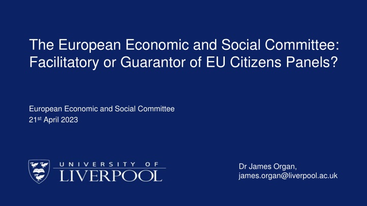 the european economic and social committee n.w