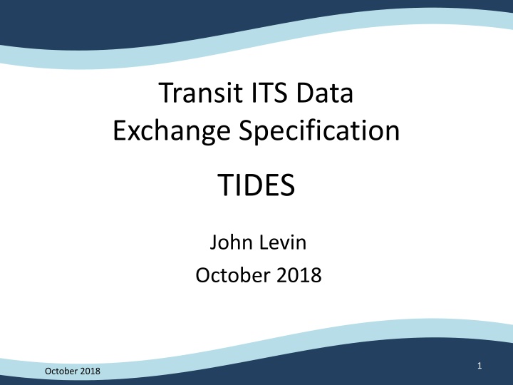 transit its data exchange specification n.w