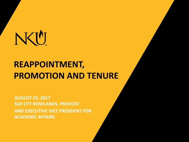 reappointment promotion and tenure n.w