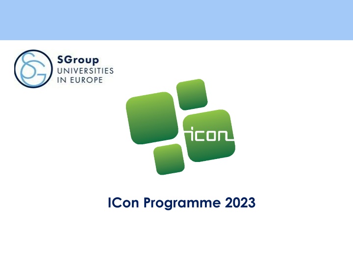 icon programme 2023 n.w