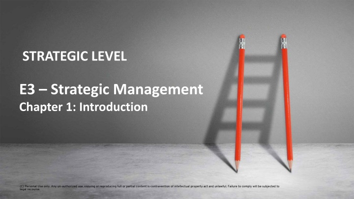 strategic level n.w