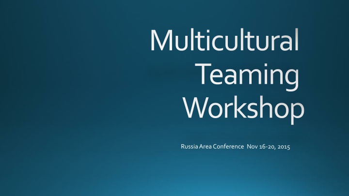 multicultural teaming workshop n.w