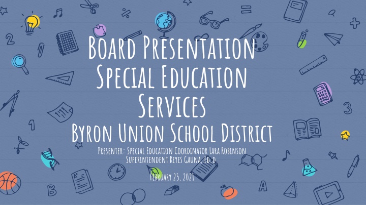 board presentation special education services n.w
