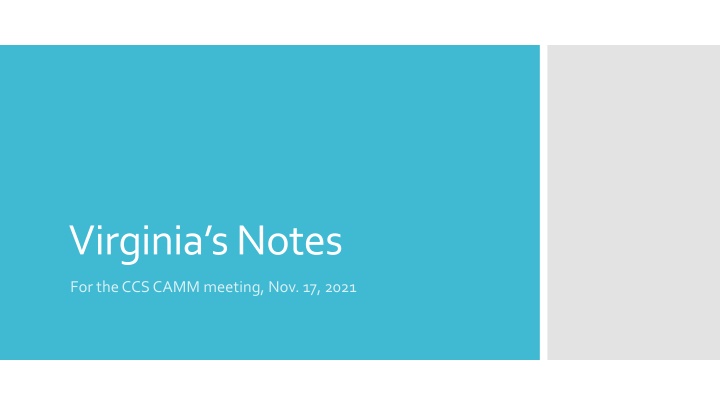 virginia s notes n.w
