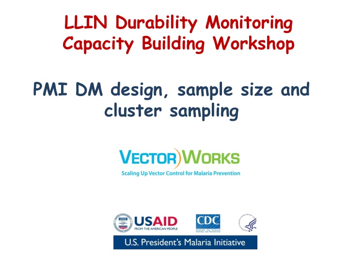 llin durability monitoring capacity building n.w
