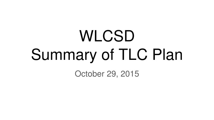 wlcsd n.w