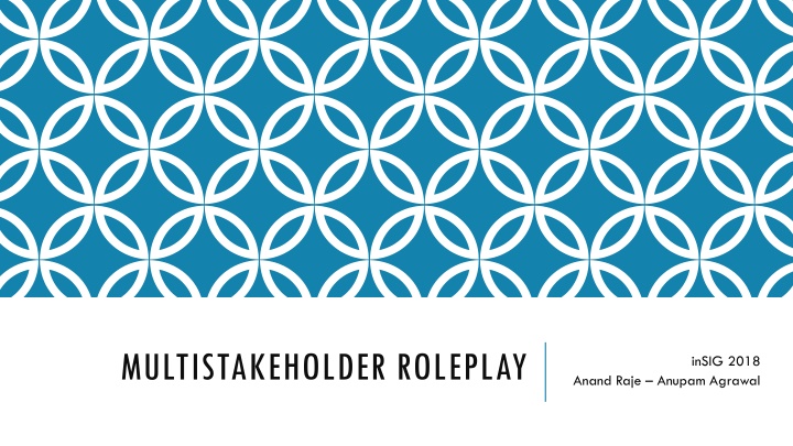 multistakeholder roleplay n.w
