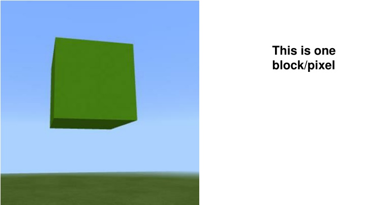 this is one block pixel n.w