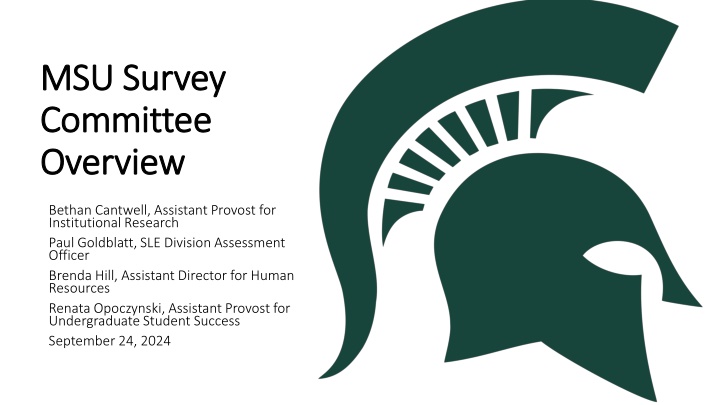 msu survey msu survey committee committee n.w